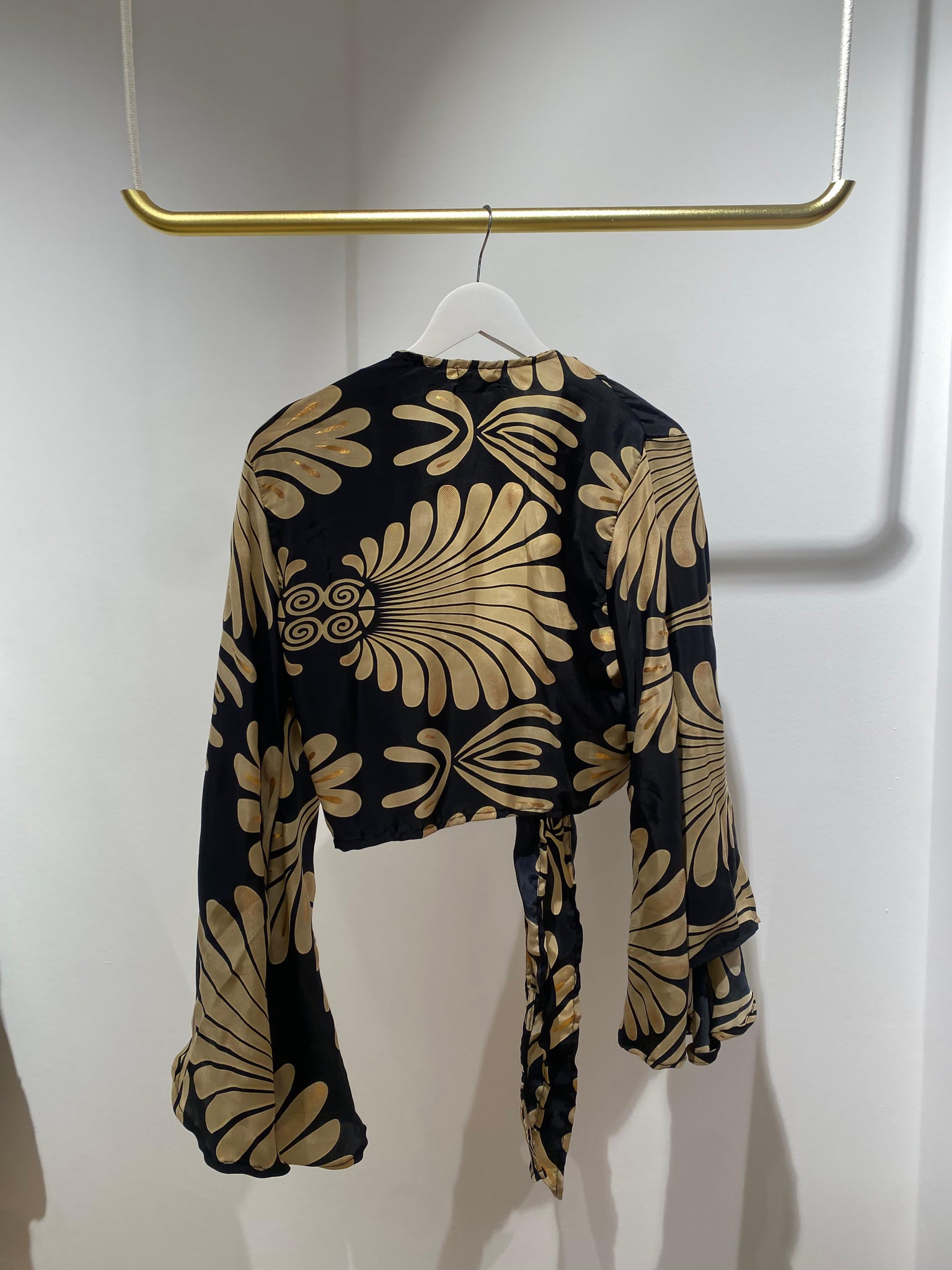 Butterfly Wrap Top - Golden Dream