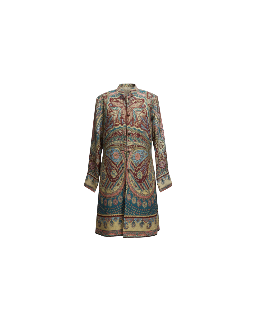 Pashmina Nadia Coat Long Multi
