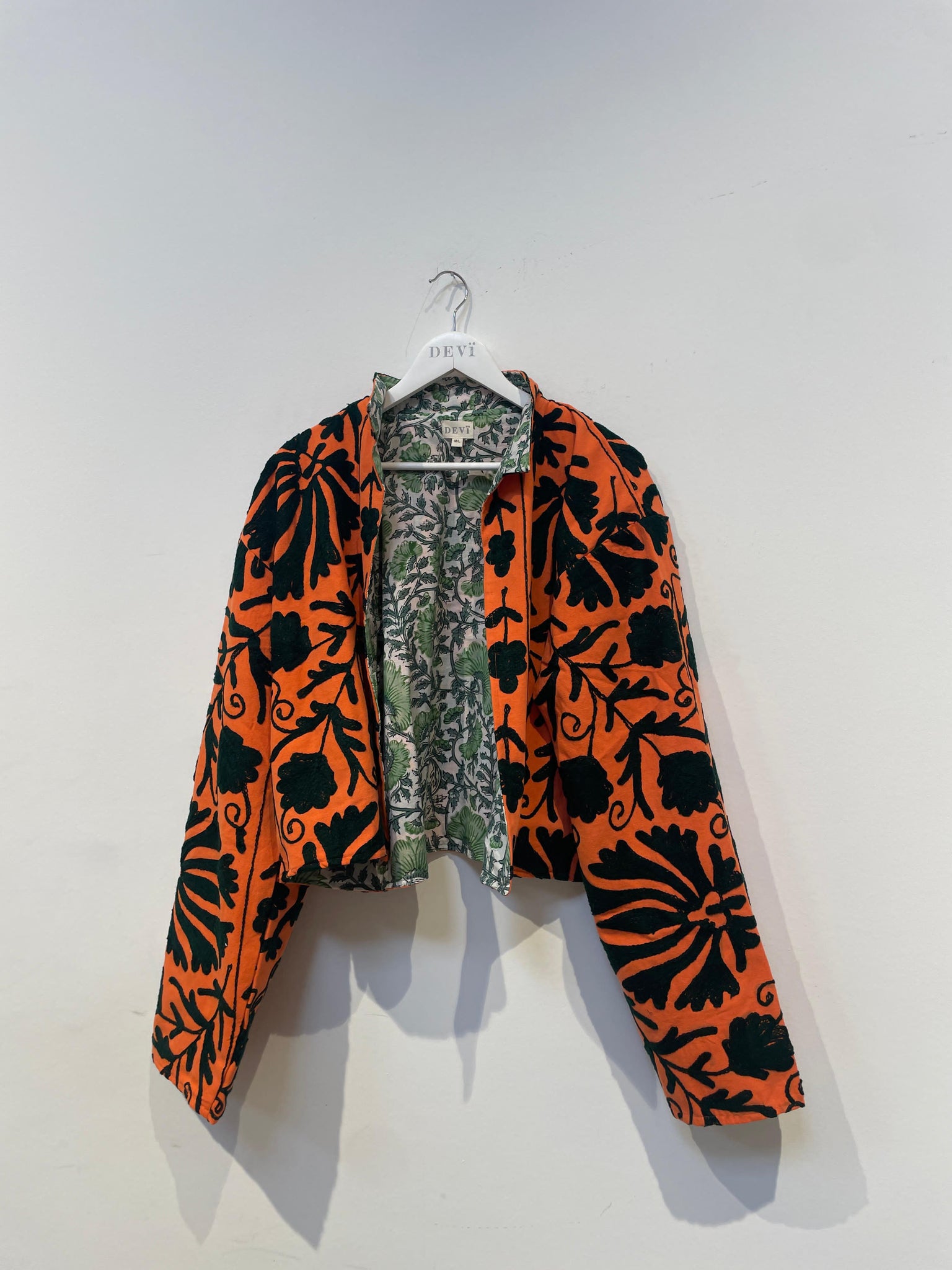 Love Letter Reversible Jacket - Orange Size M/L