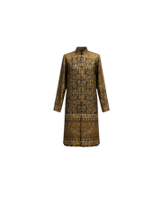 Pashmina Nadia Coat Long Yellow