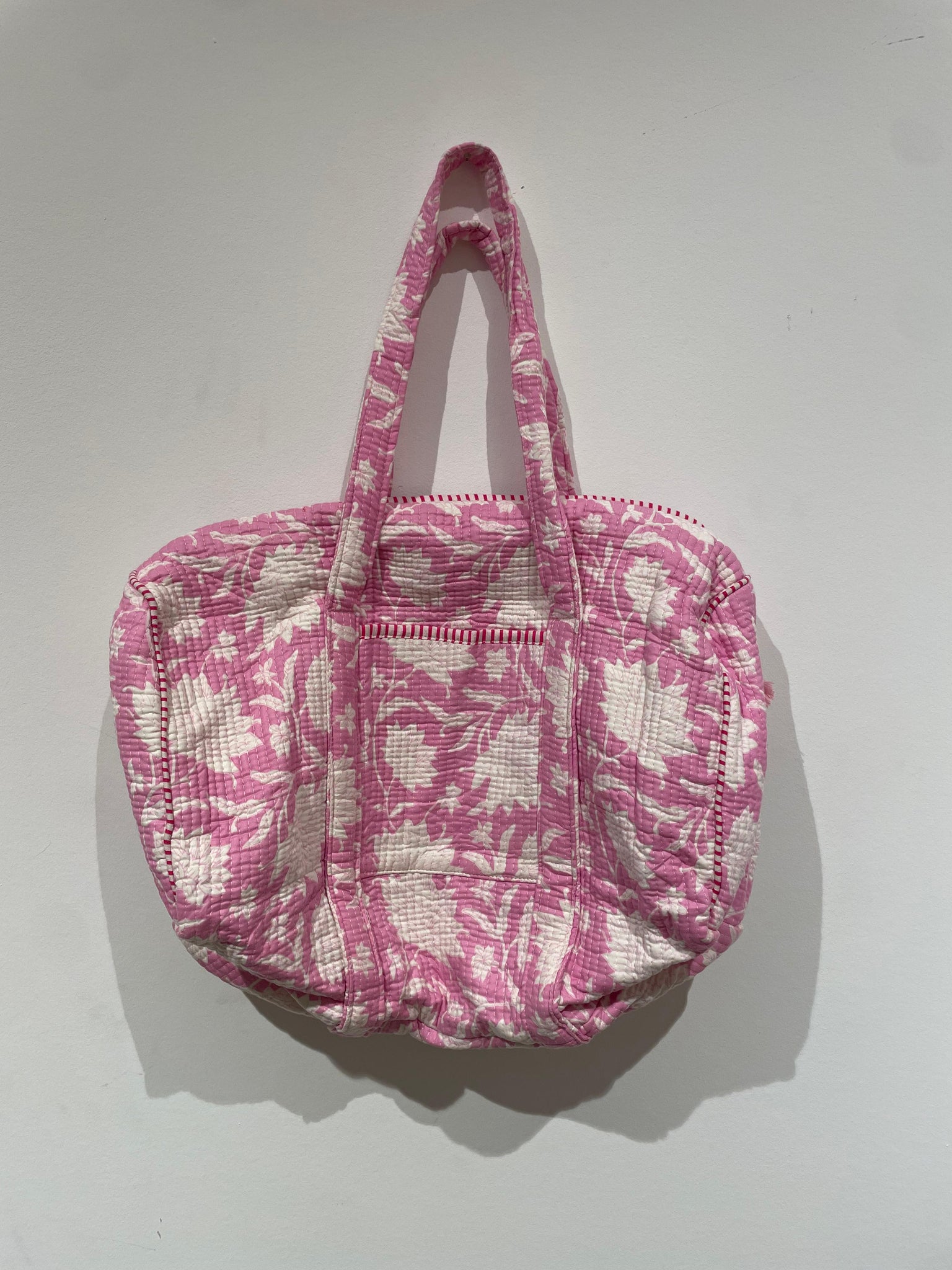 Olivia Cotton Sport/Travel Bag- Rose