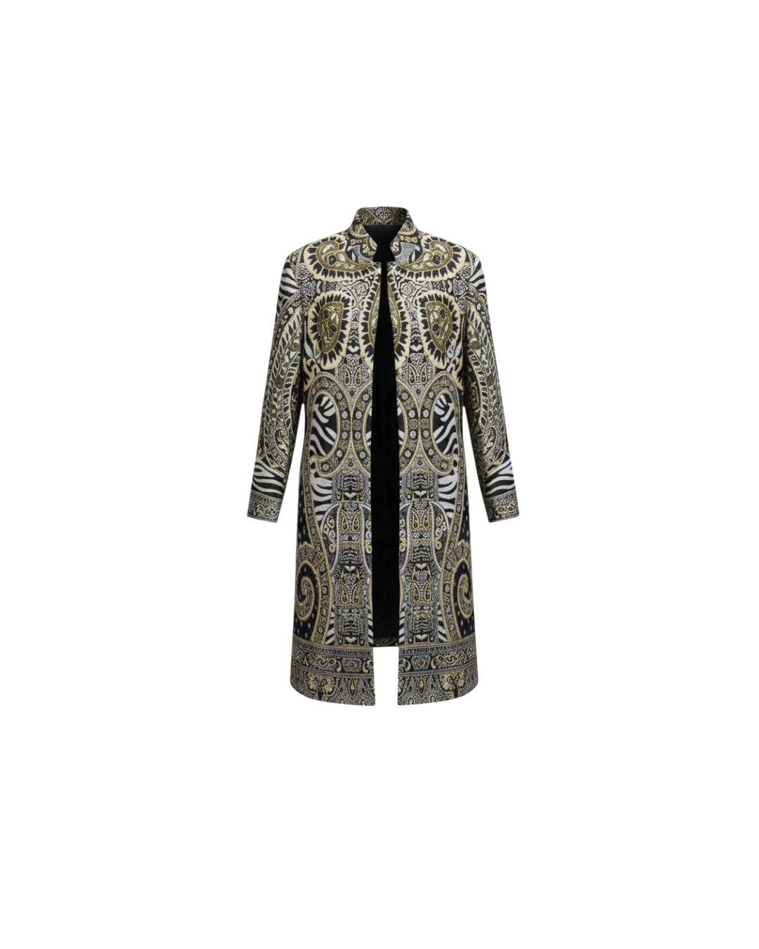 Pashmina Nadia Coat Long Zebra