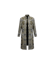 Pashmina Nadia Coat Long Zebra