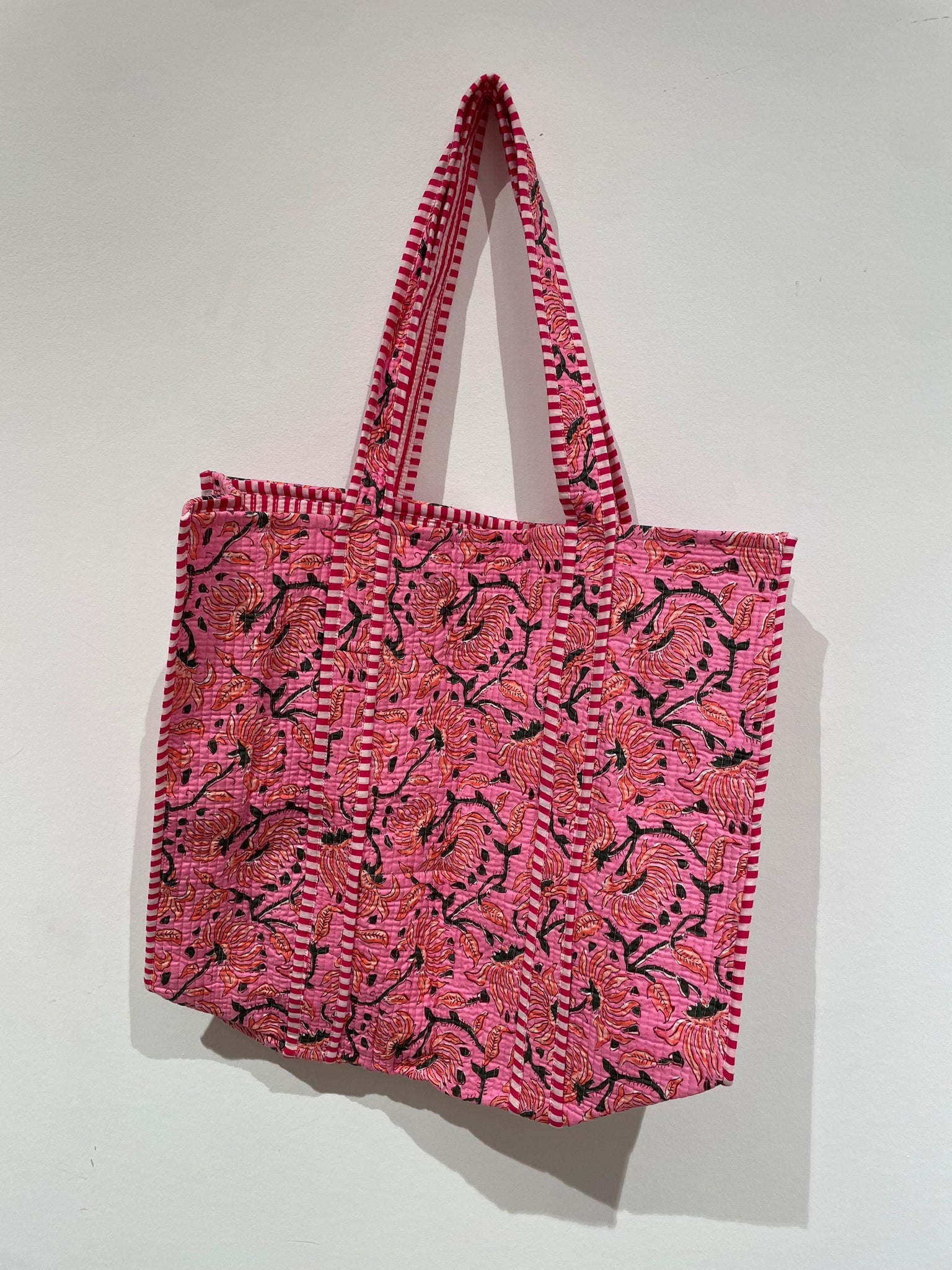 Reversible Cotton Tote Bag- Colorful