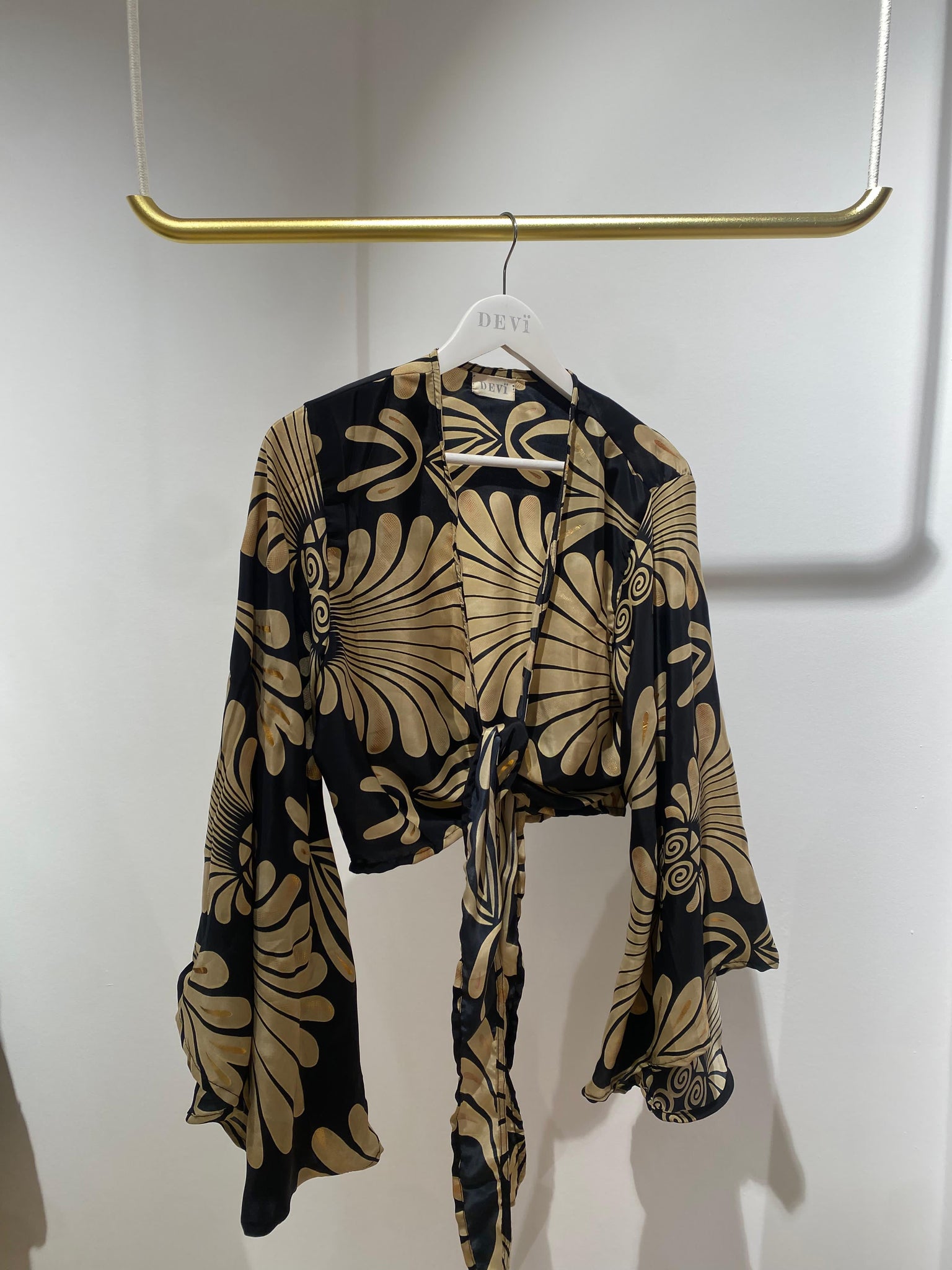 Butterfly Wrap Top - Golden Dream