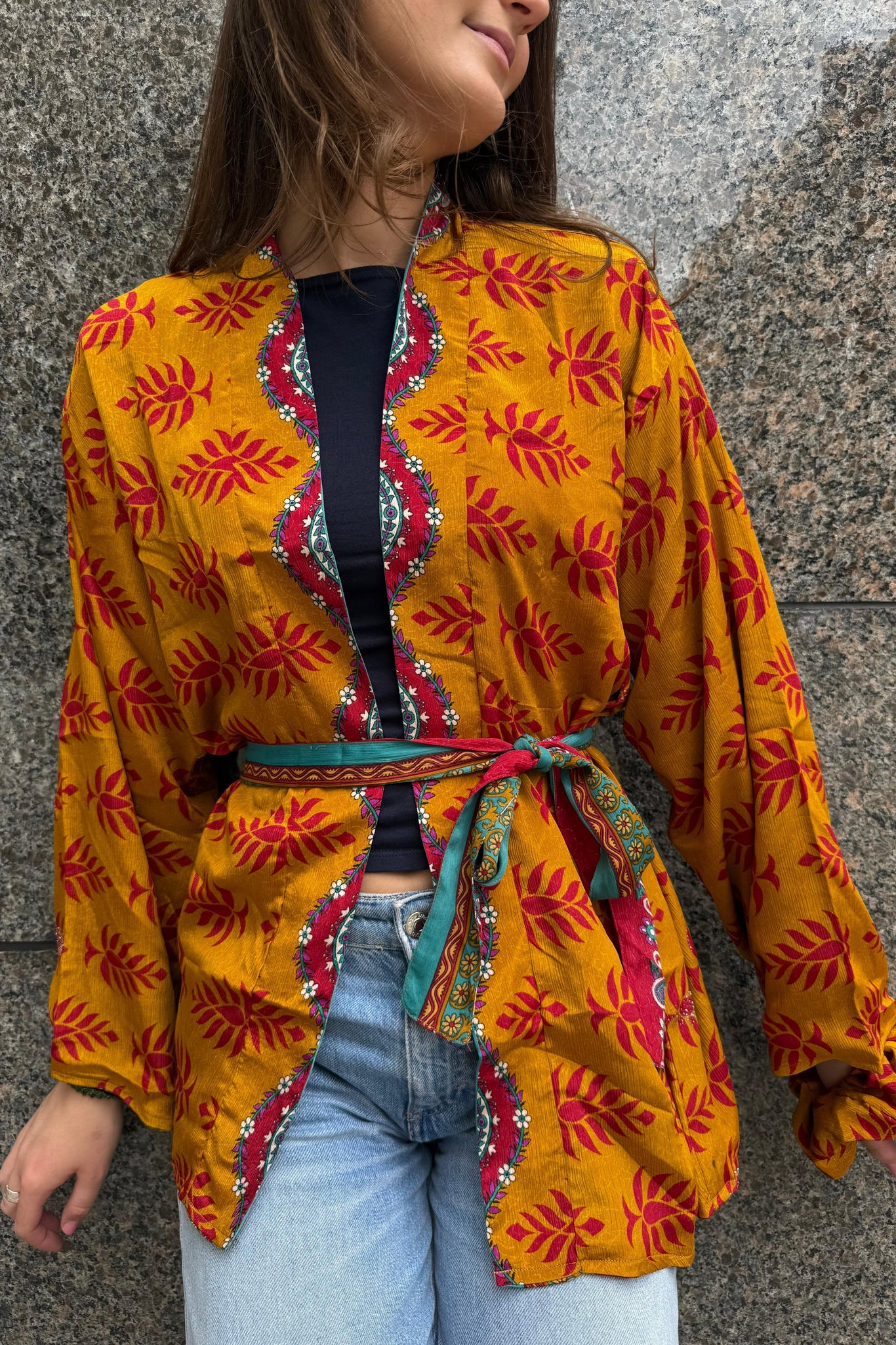 Babou short Kimono - Indian Summer