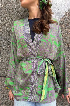Babou short Kimono - Safari
