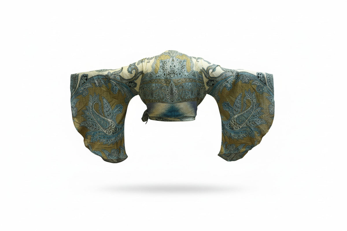 Pashmina Butterfly Wrap Top