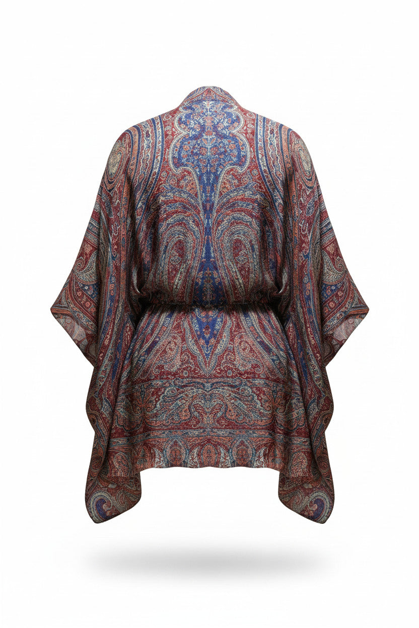 Pashmina Ruby Kimono