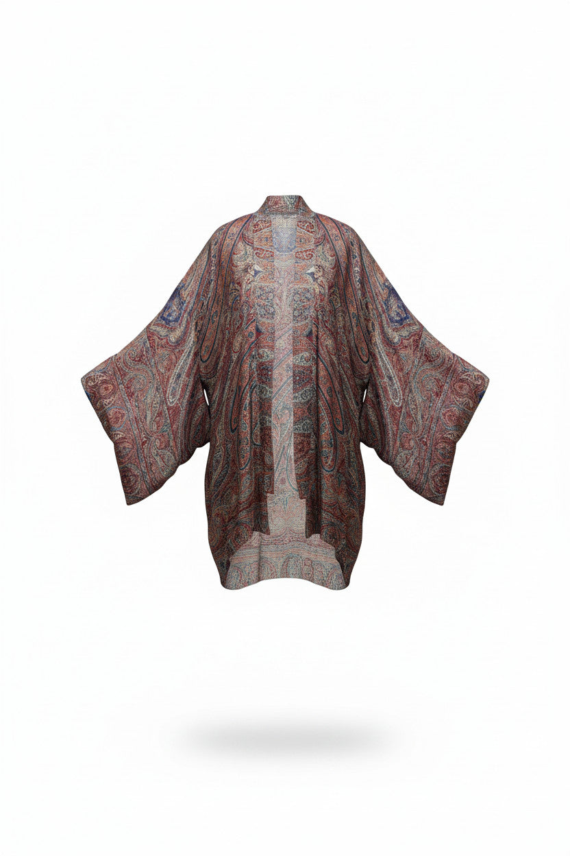 Pashmina Ruby Kimono
