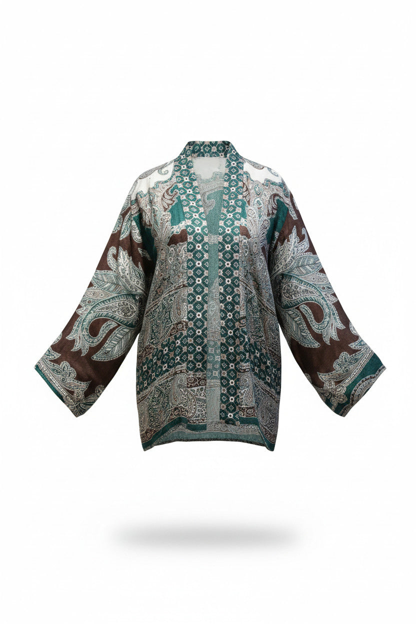 Pashmina Ruby Kimono