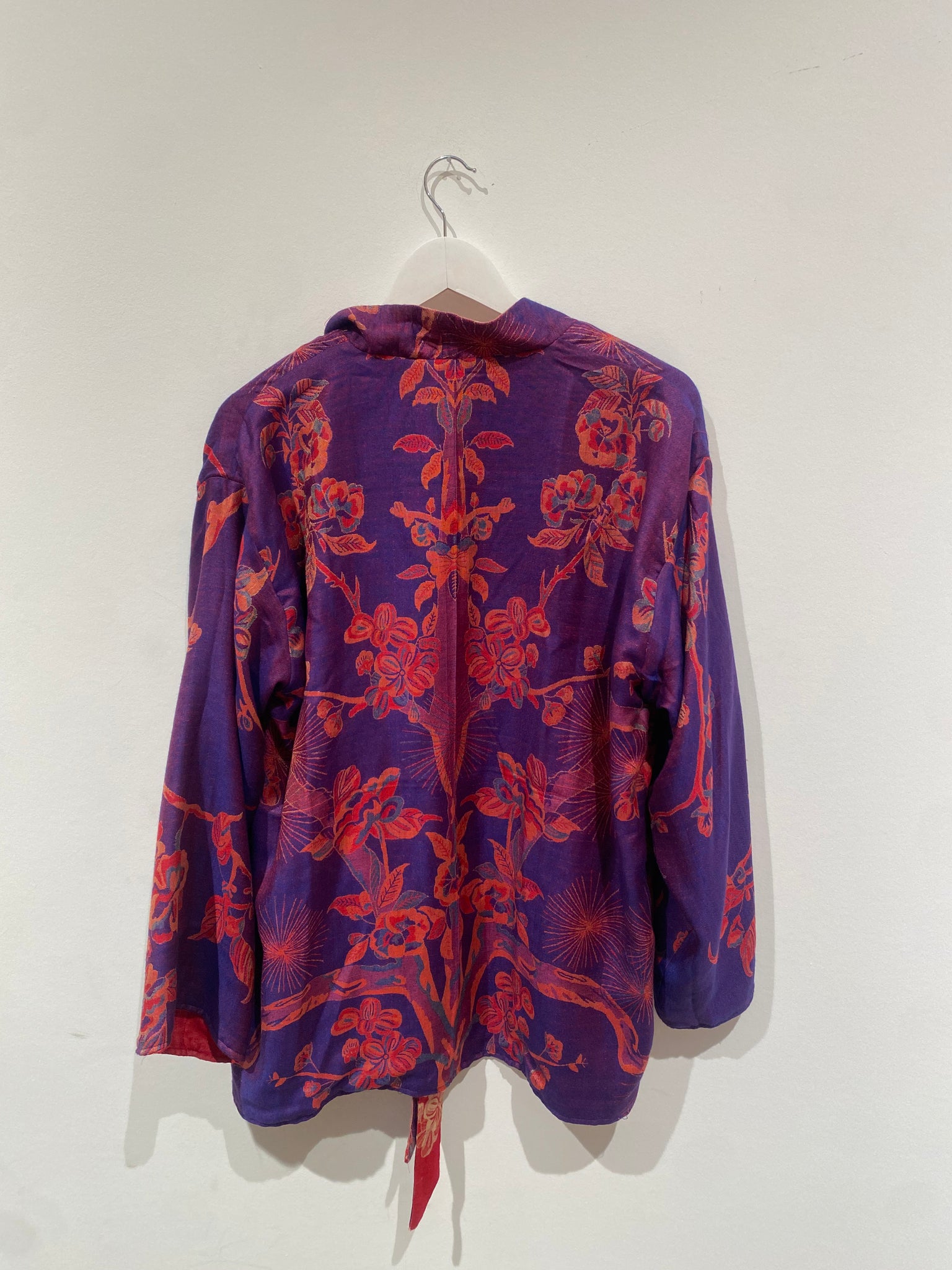 Reversible Kimono - Ruby Orchid