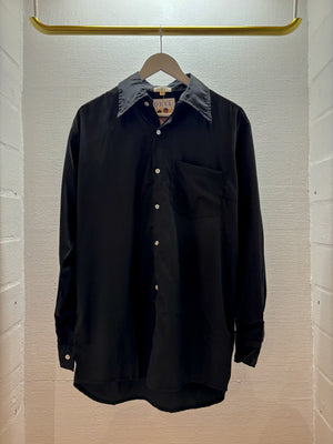 Neutral Jean-Marc Unisex Shirt - Smooth Black