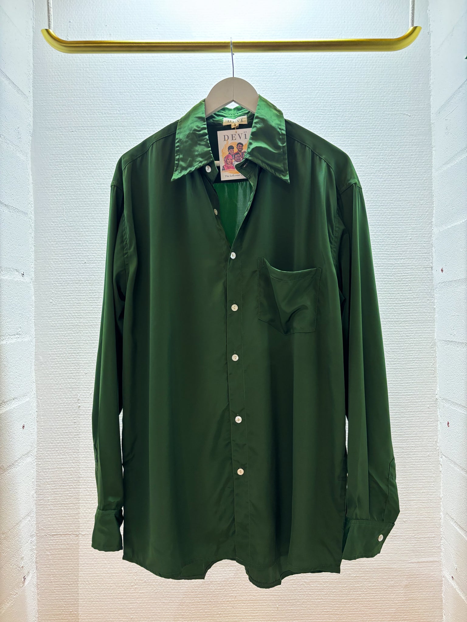 Neutral Jean-Marc Unisex Shirt - Forest Green
