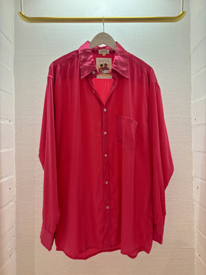 Neutral Jean-Marc Unisex Shirt  - Hot Pink