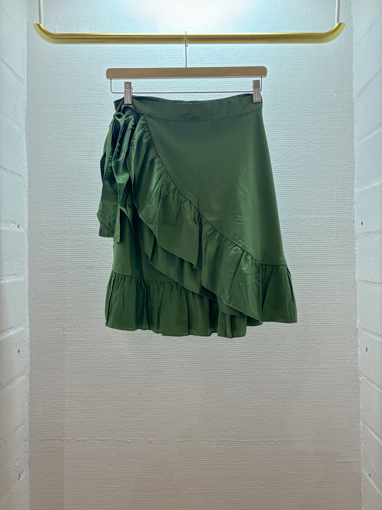 Neutral Esme Skirt - Forest Green