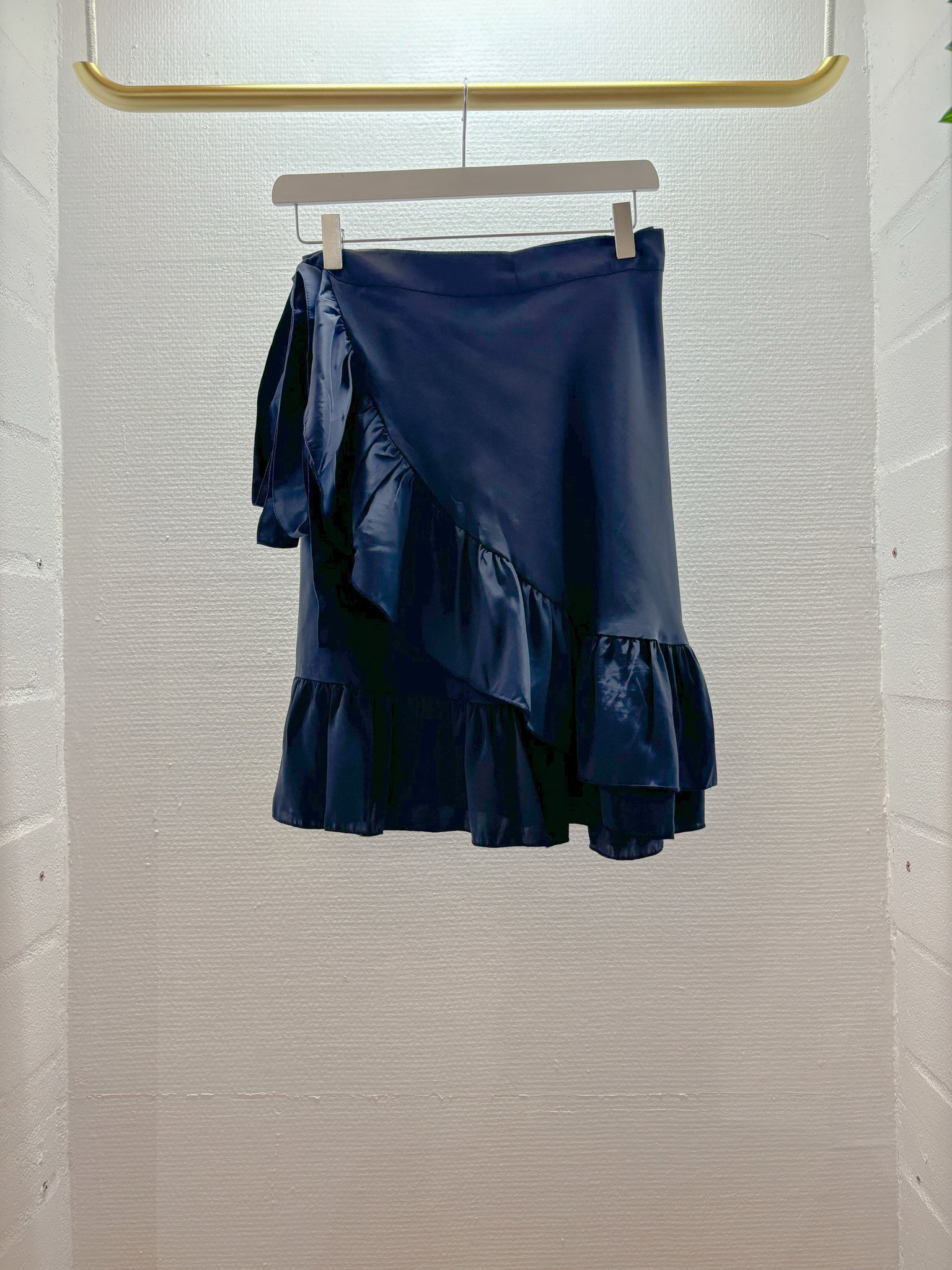 Neutral Esme Skirt - Midnight Blue