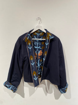 Jeans Love Letter Reversible Jacket - The Blue Fairytale - Size M/L