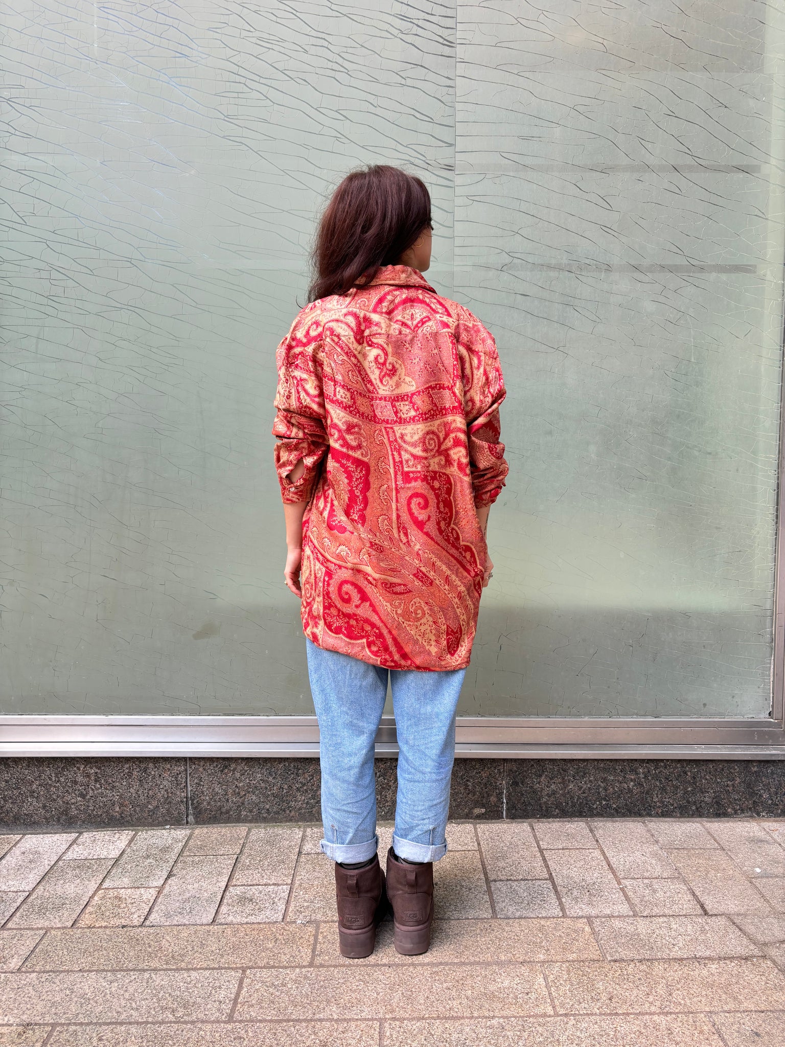 JM shirt - Orange Swirls