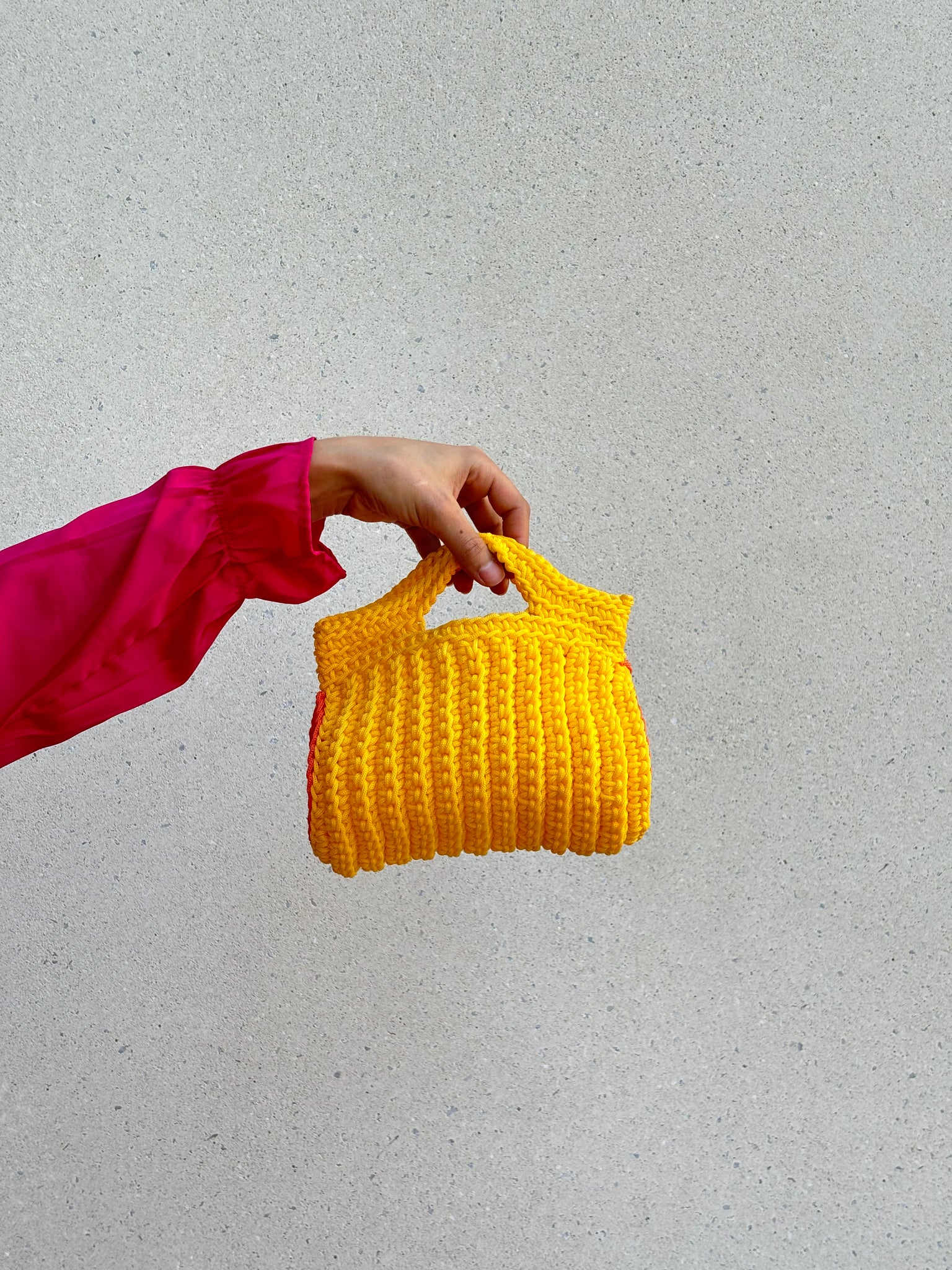 Maya Nylon Bag - Yellow