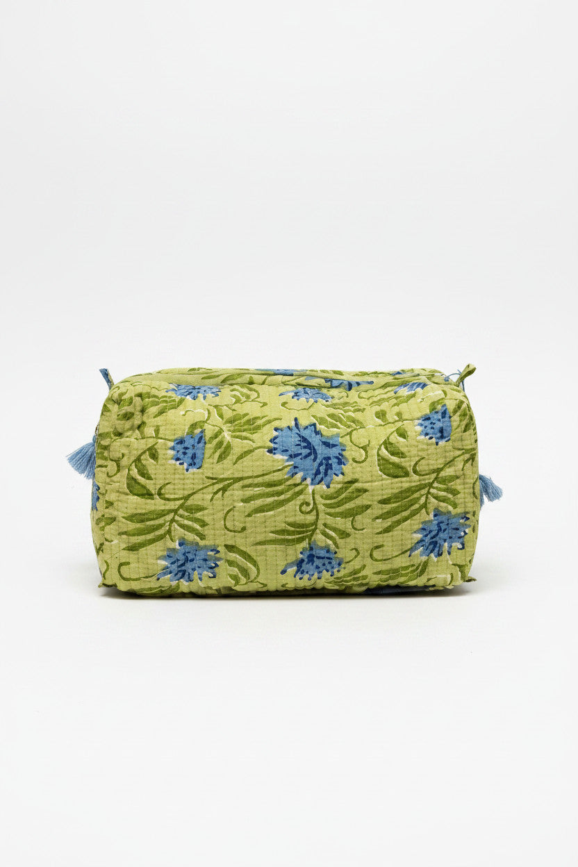 Cotton Sandra Blockprint Pouch