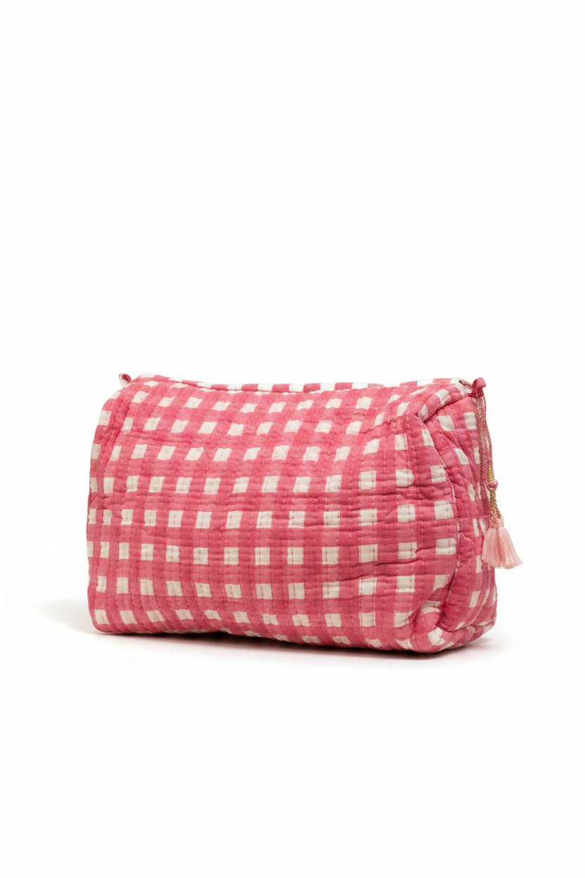 Cotton Sandra Blockprint Pouch