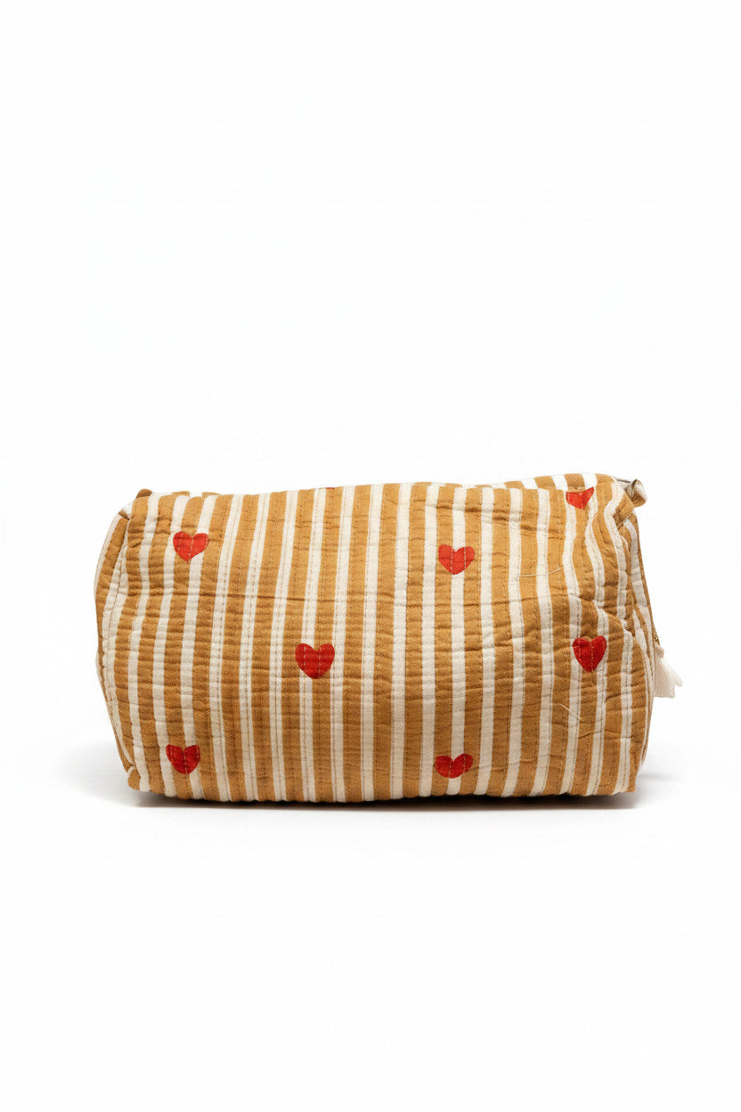 Cotton Sandra Blockprint Pouch