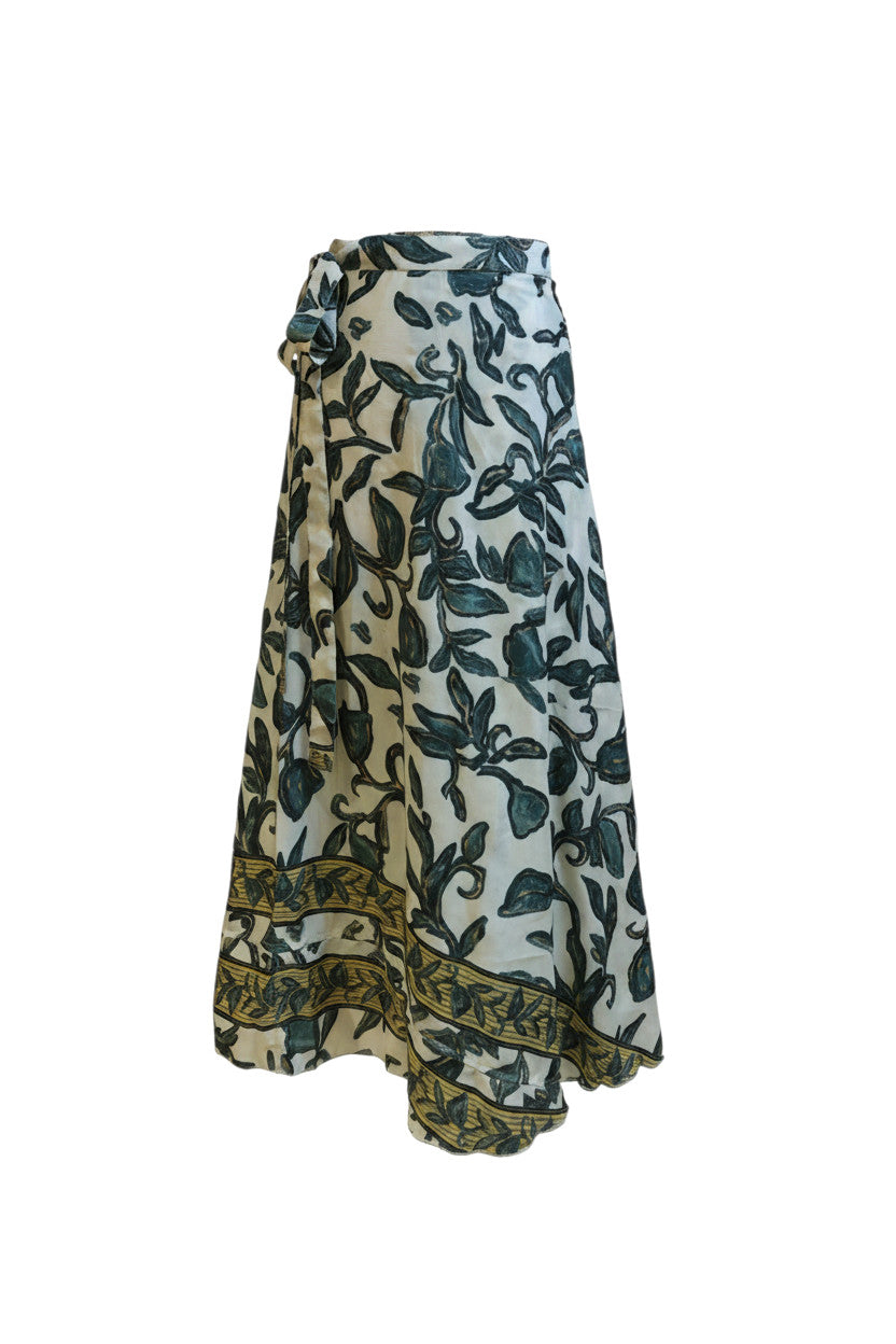 Leftover Sandy Wrap Skirt Long