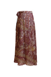 Leftover Sandy Wrap Skirt Long