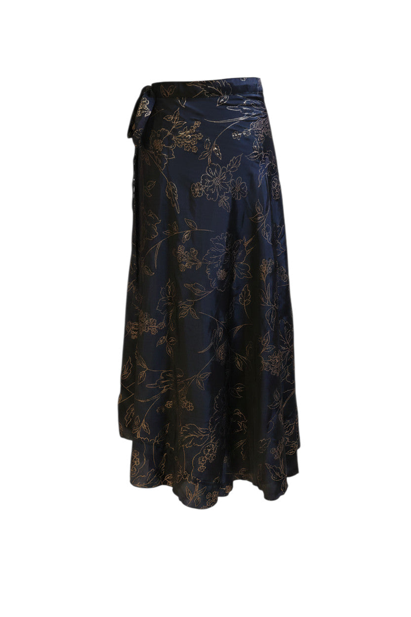 Leftover Sandy Wrap Skirt Long