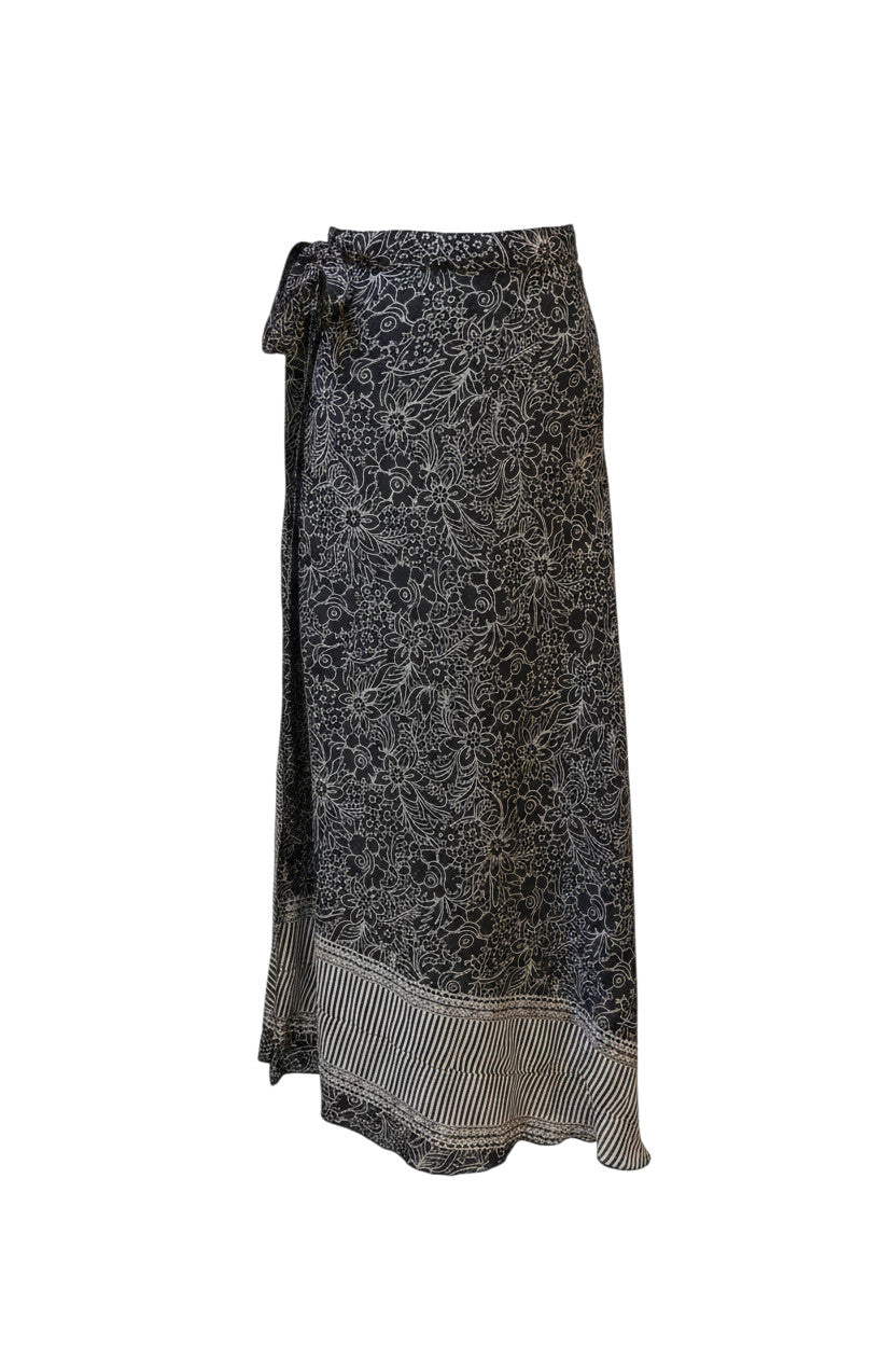 Leftover Sandy Wrap Skirt Long