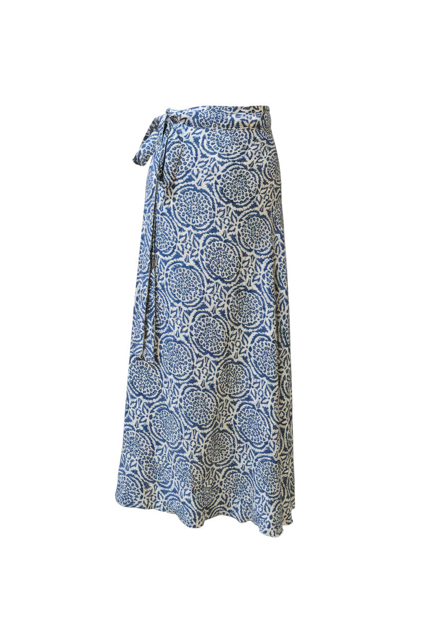 Leftover Sandy Wrap Skirt Long