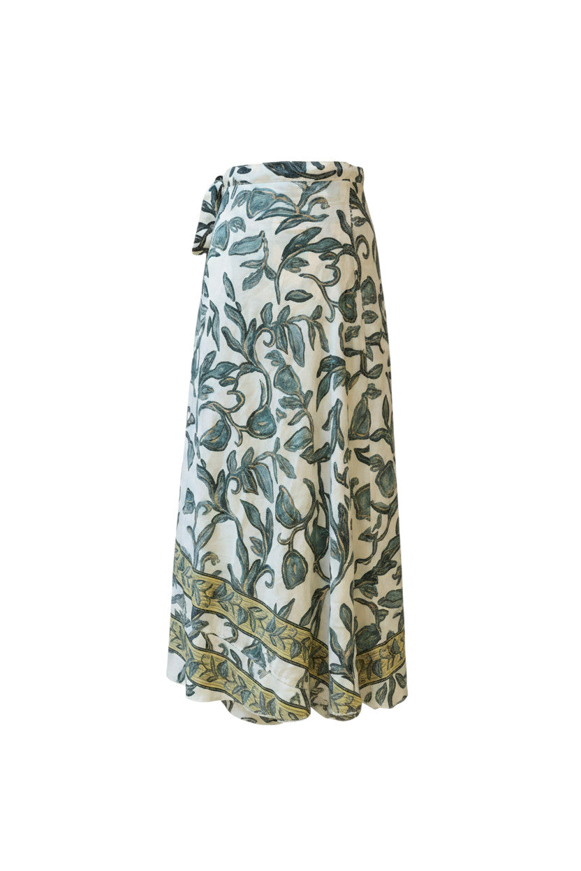 Leftover Sandy Wrap Skirt Long