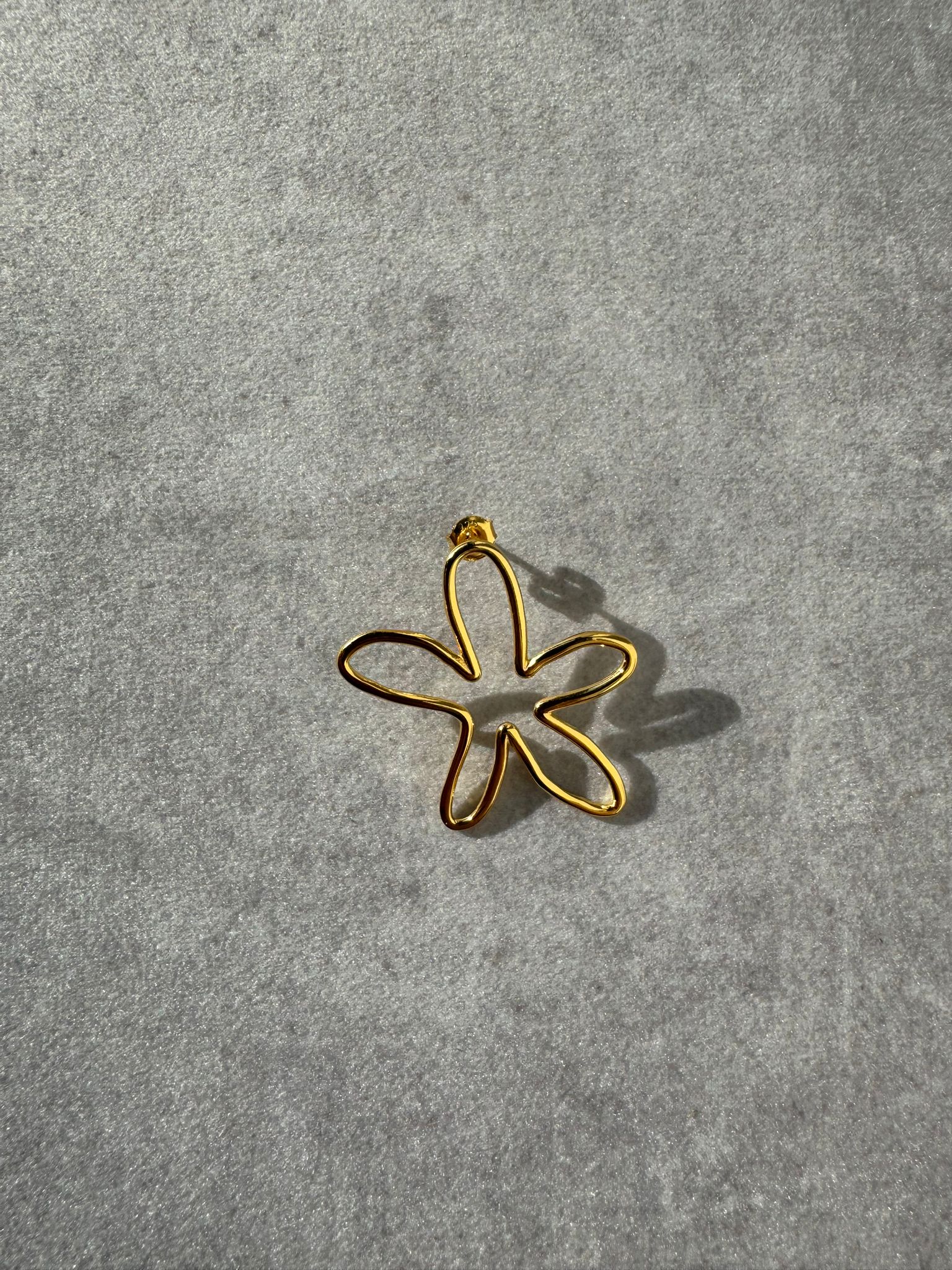 Flowers Shape Small - Gold