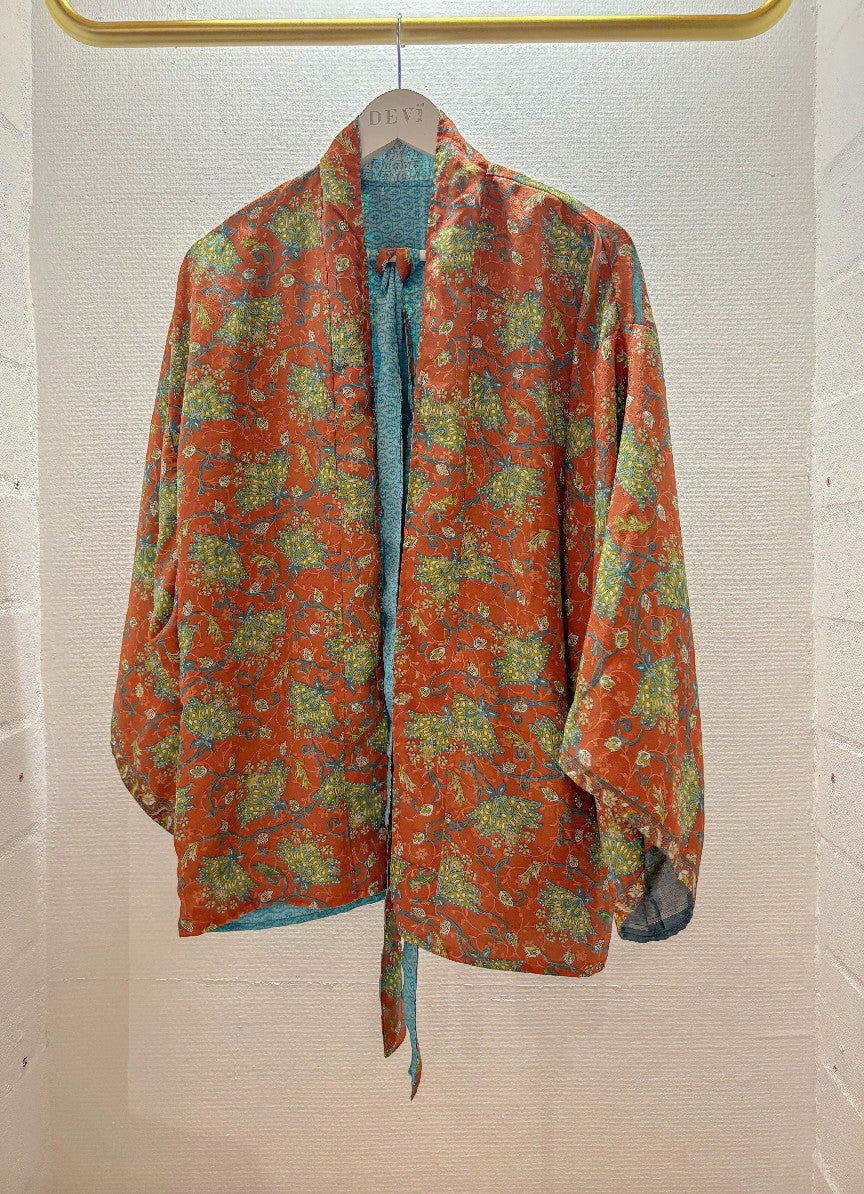Sari Luna Reversible Kimono Short