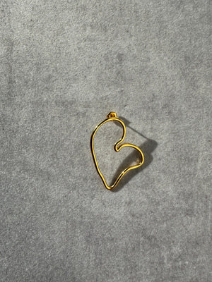 Heart Shape Small - Gold