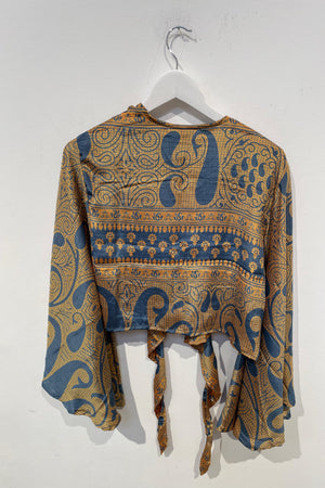 Butterfly Wrap Top - Desert Dusk