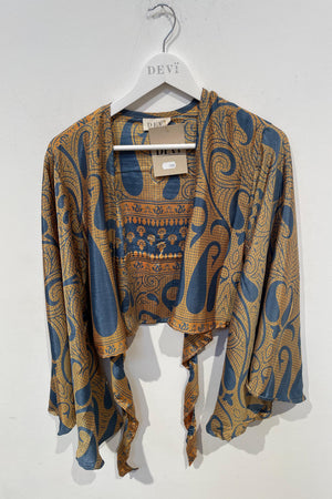 Butterfly Wrap Top - Desert Dusk