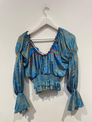 Nora top - Ocean - M/L