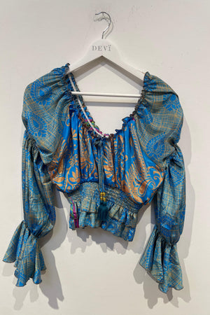 Nora top - Ocean - M/L