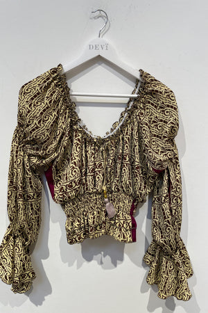 Nora top - Cappucino - M/L