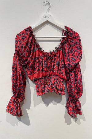Nora top - Violet - S/M