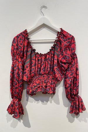 Nora top - Violet - S/M