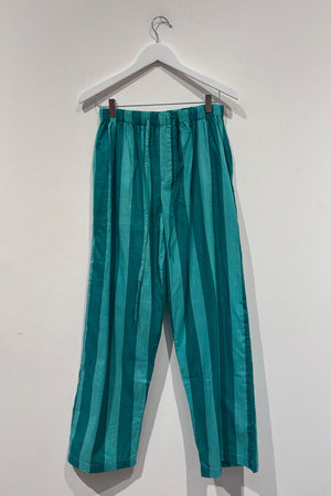 Ocean Cotton Stripe Pants