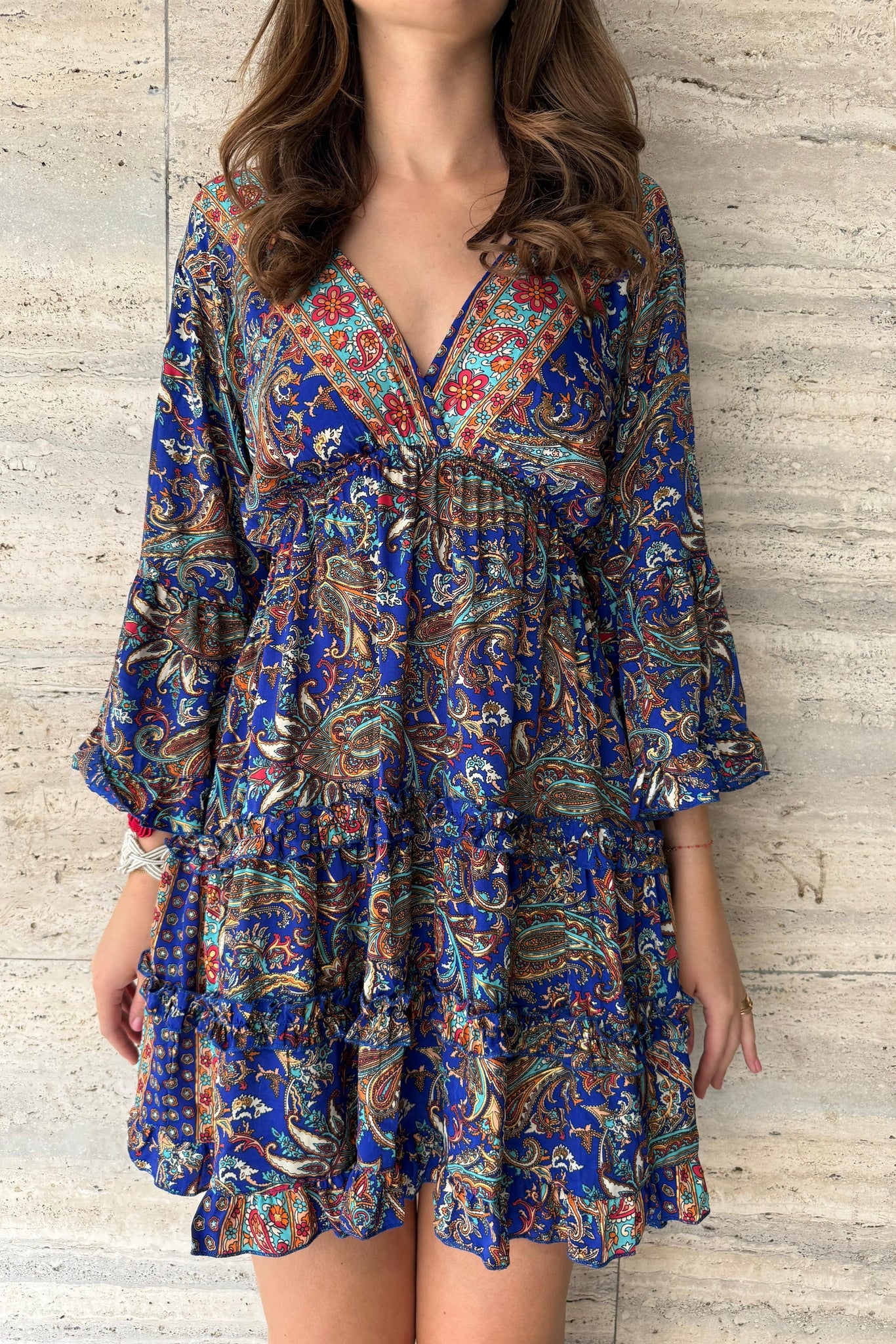 Finny Dress - Sapphire