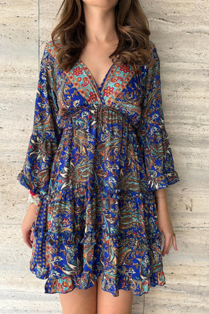 Finny Dress - Sapphire