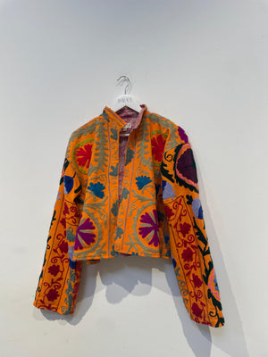 Love Letter Reversible Jacket - Tangerine Size M/L