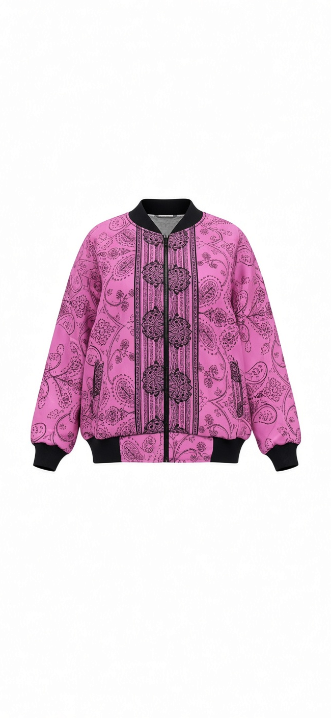 Sari Bomber Jacket Reversible