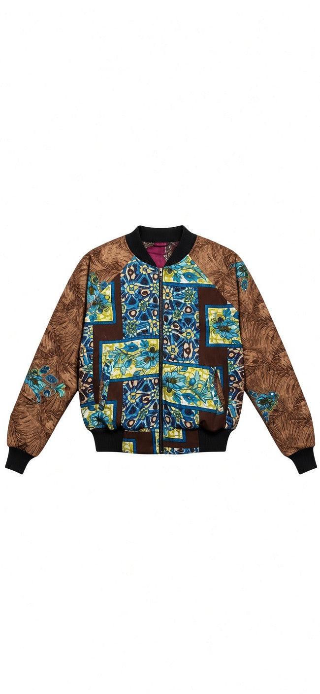 Sari Bomber Jacket Reversible