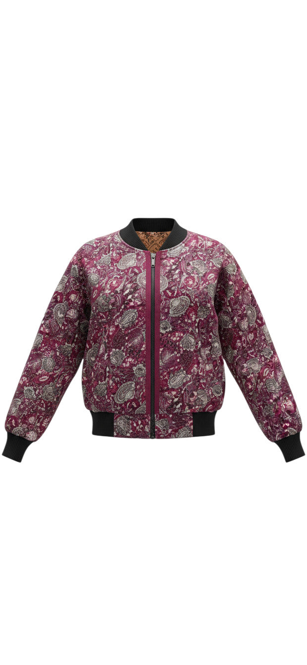 Sari Bomber Jacket Reversible